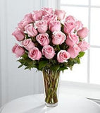 Two Dozen Pink Roses