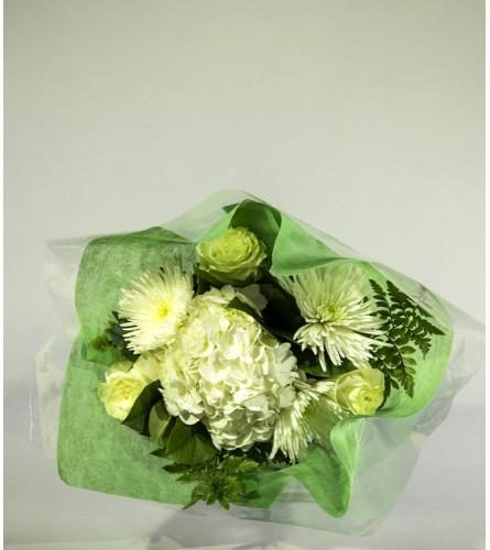 Florist Choice Beige & White Bouquet